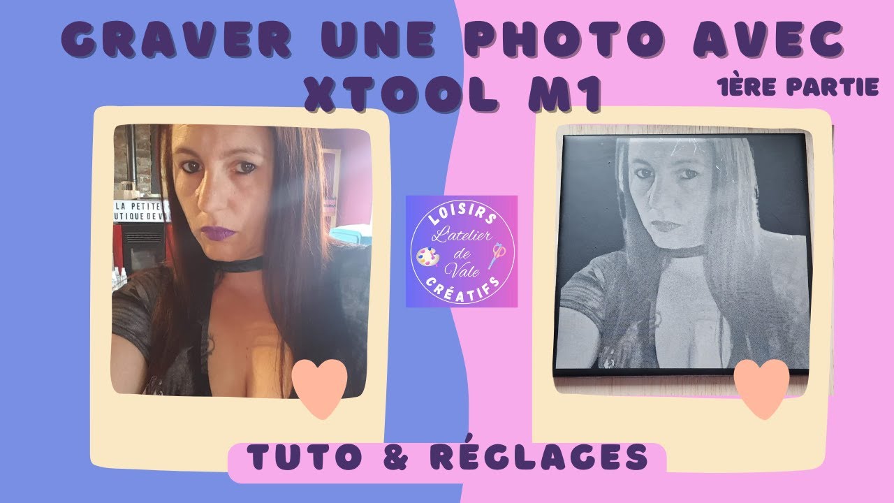Comment graver des photos avec la xtool m1?