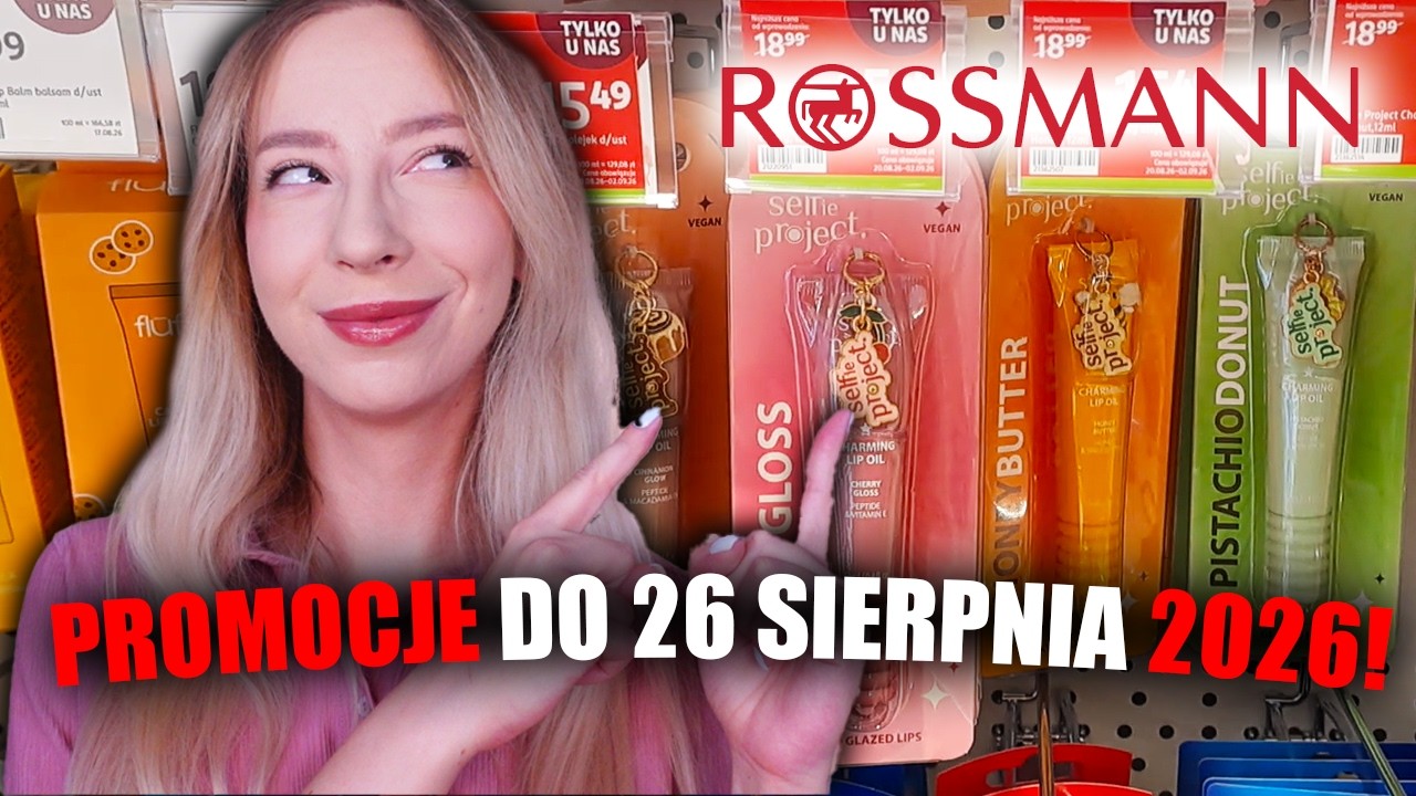 NOWA GAZETKA W ROSSMANNIE! PRZEGLĄD PROMOCJI DO 26 SIERPNIA | HAUL Z ROSSMANNA
