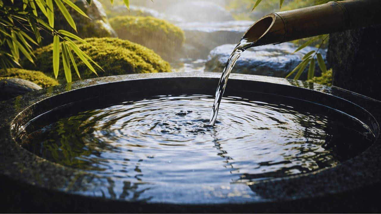 🌿 Silence Your Thoughts with Clear Water Sounds for Deep Sleep