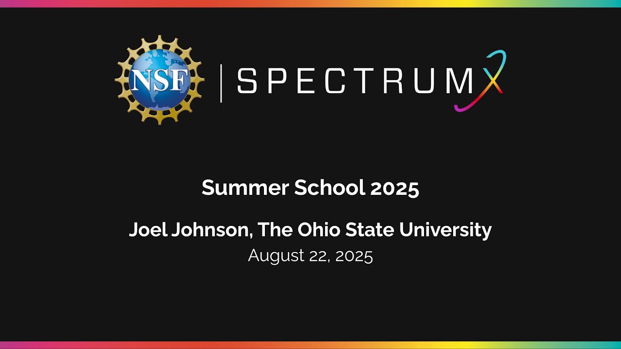 NSF SpectrumX Summer School 2025 - Non-Commercial Uses of the Radio Spectrum: Earth Sensing