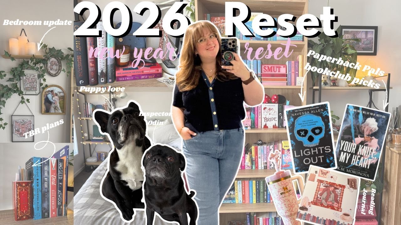 Перезагрузка вместе со мной на 2026 год 🎀: демонтаж декора, планирование, организация и список кн...