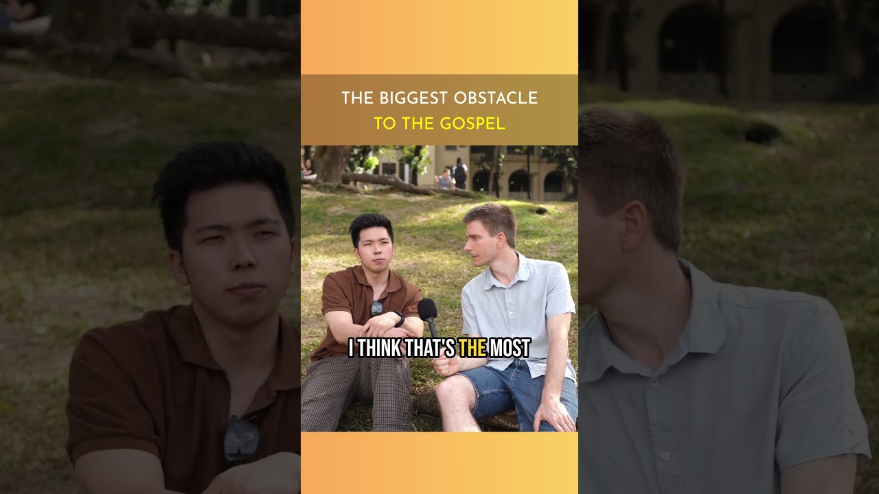The Biggest Obstacle to the Gospel (with Tetelestai)