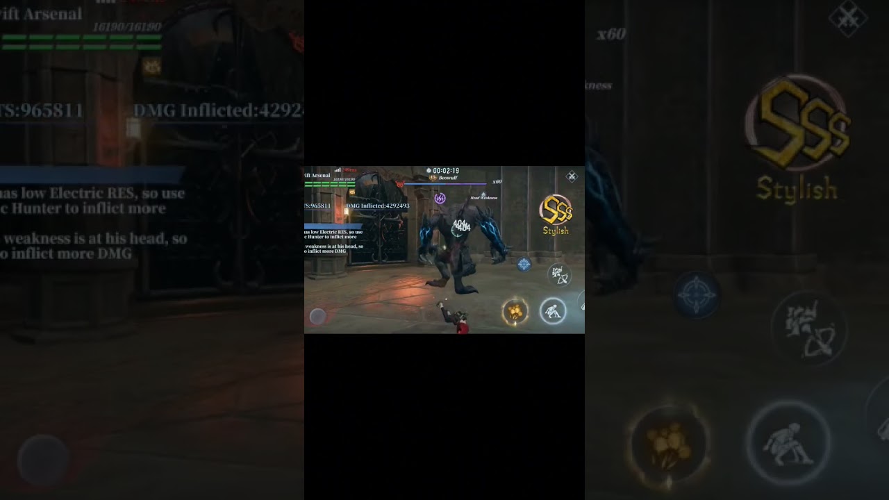 Boss Hunt: Beowulf vs Count Thunder 