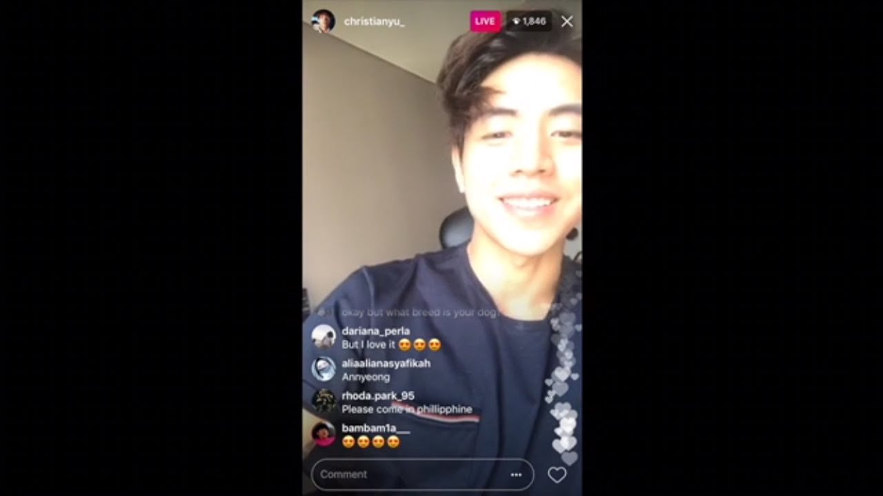 CHRISTIAN YU (a.k.a Rome) On Instagram Live 5/31/17