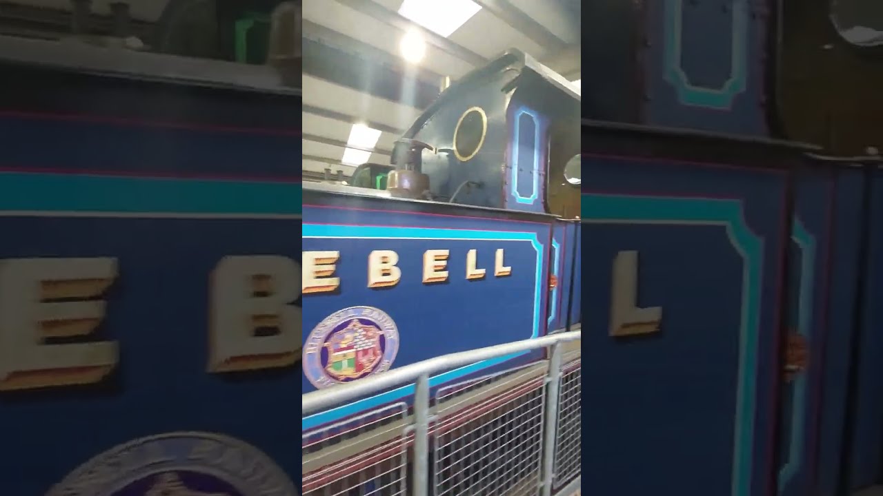 P23 The Bluebell railway display locomotives in the Sheffield park station exebition shed March 2023