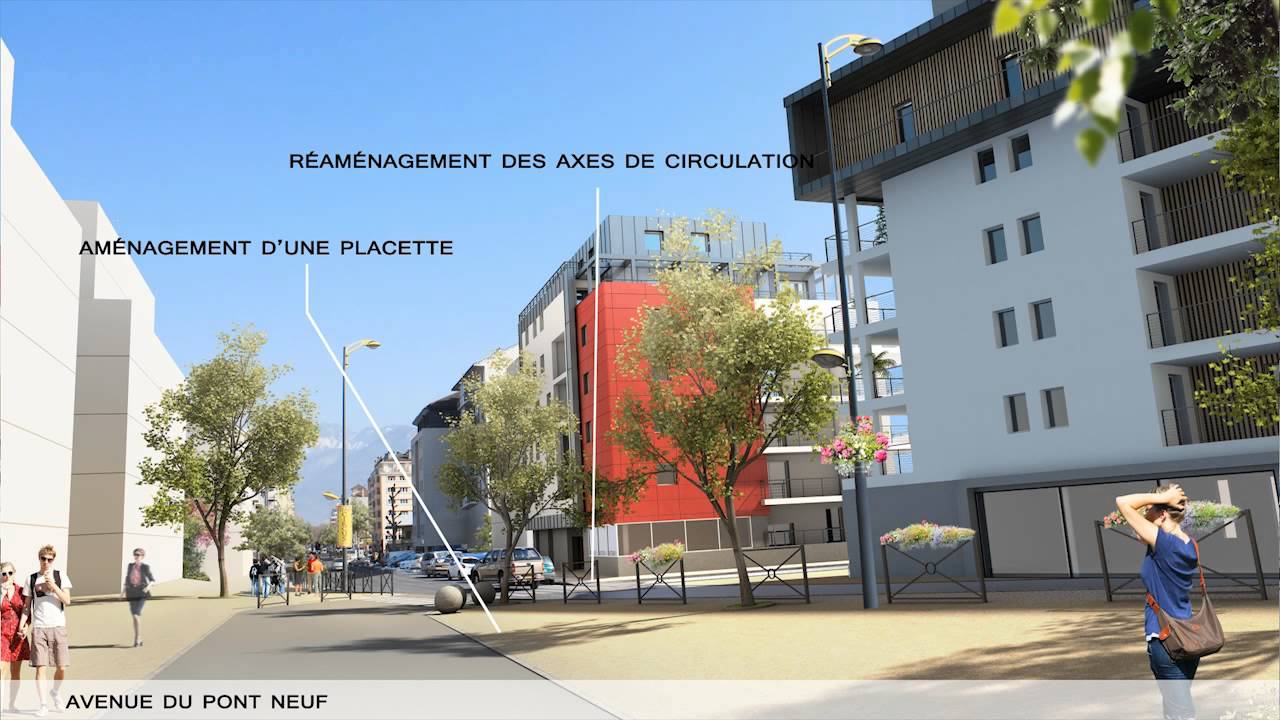 Annecy Pont-Neuf: aménagements 2015