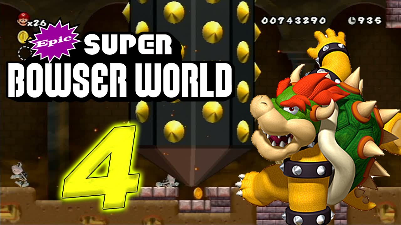 EPIC SUPER BOWSER WORLD 🔥 #4 [ENDE]