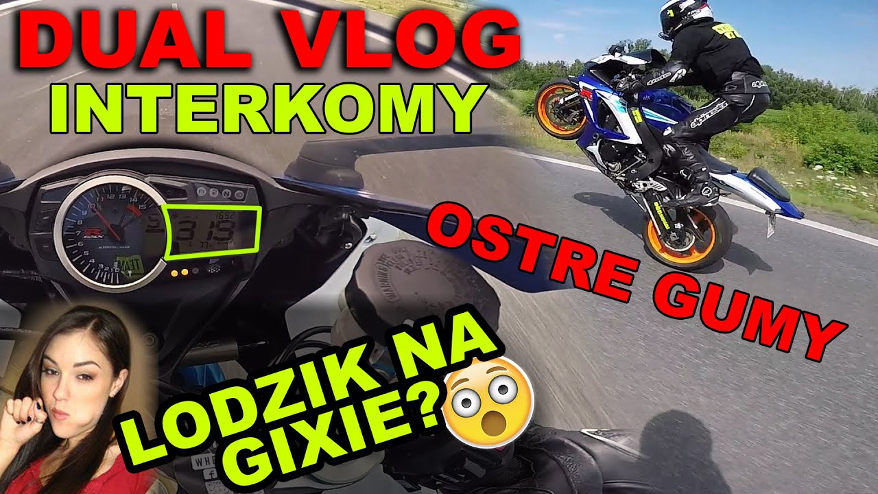 Lodzik na Gixie ? 😲 | Ostre Gumy 🔥 | Zamknięty Tor | Dual Vlog WheelieHolic