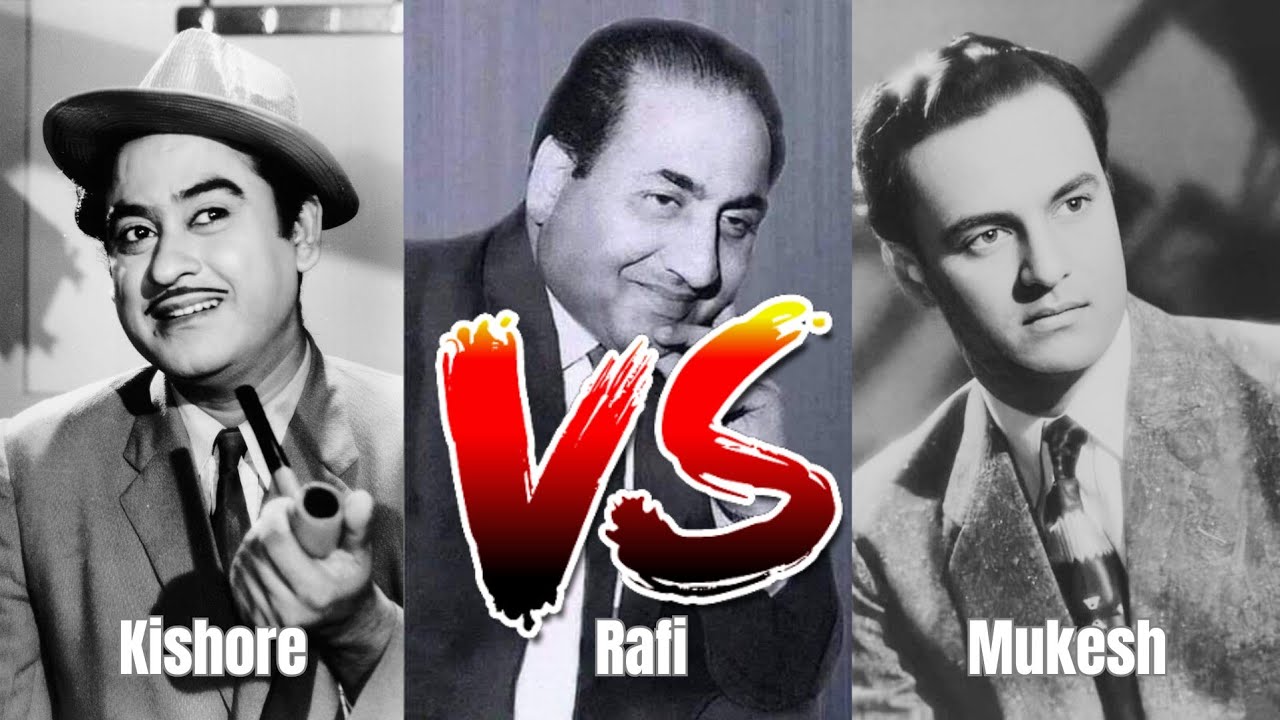 Battle of Singers: Kishore Kumar ||VS|| Mohammed Rafi ||VS|| Mukesh