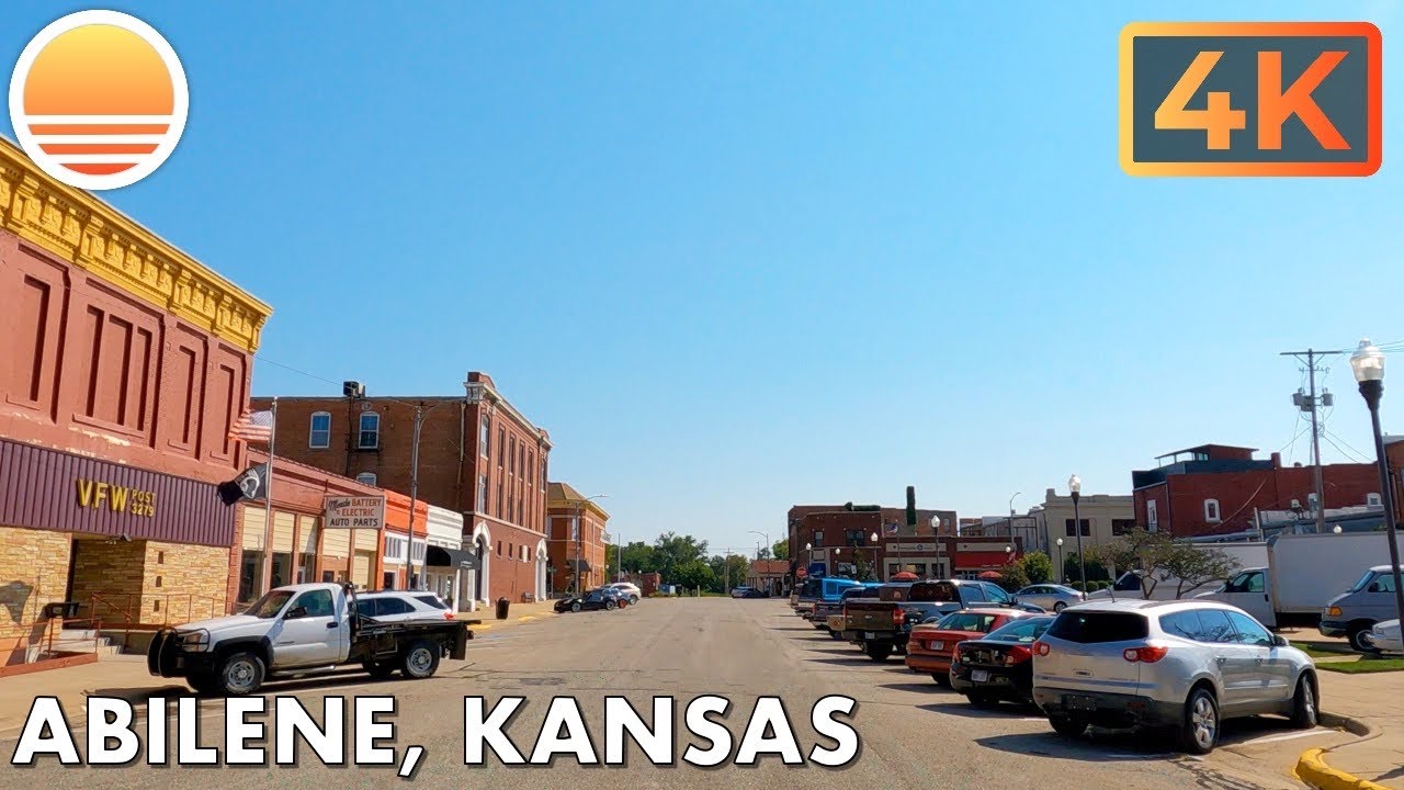 Abilene, Kansas! Drive with me!
