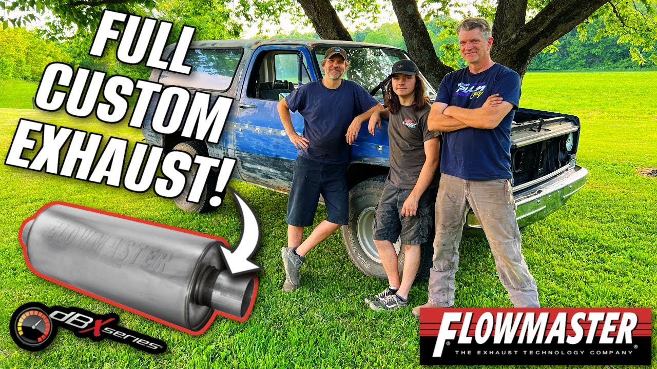 BEST sounding exhaust EVER! (Flowmaster U-fit kit)