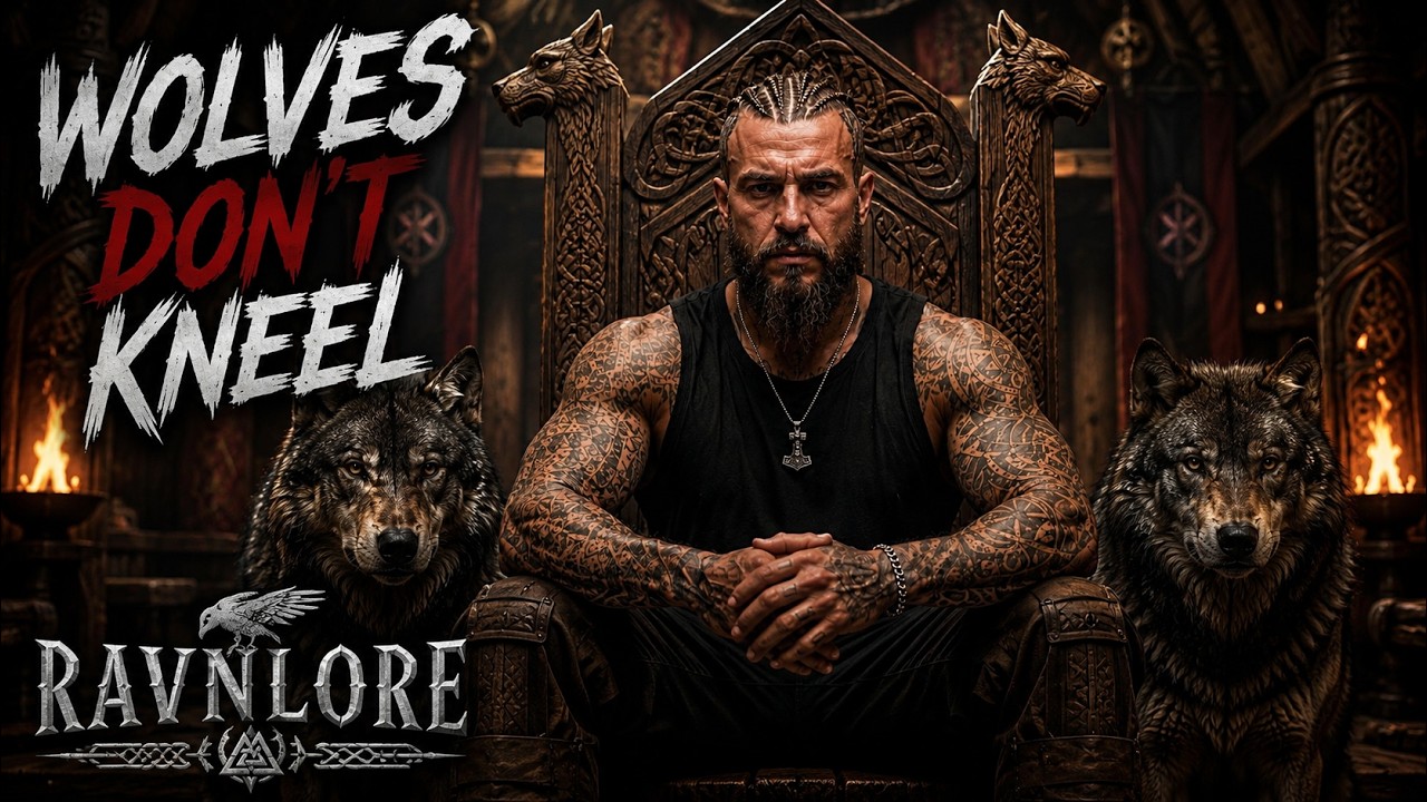 Wolves Don&rsquo;t Kneel &ndash; RAVNLORE (Official Music Video) | Nordic Viking Trap Anthem