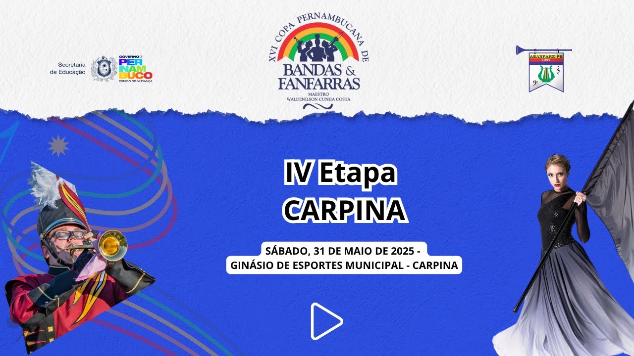 IV Etapa XVI Copa Pernambucana de Bandas e Fanfarras