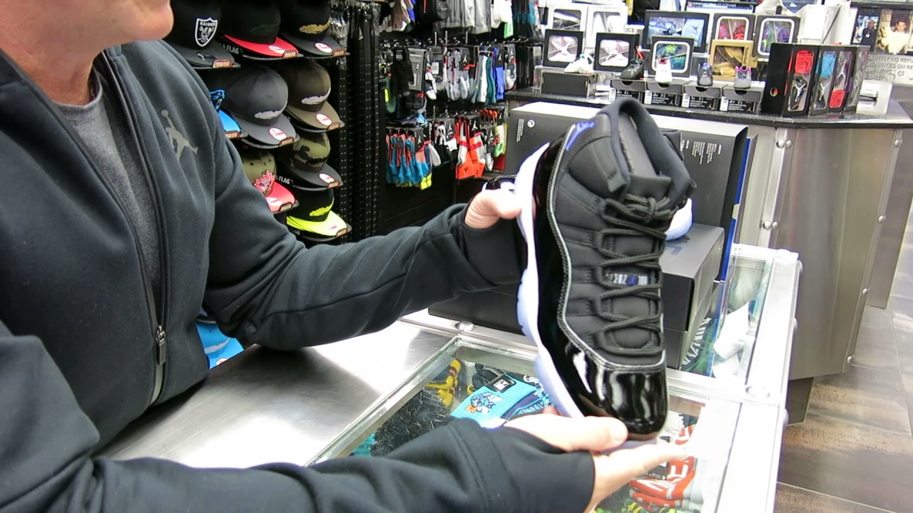 Nike Air Jordan 11 Retro Space Jams, at Street Gear Hempstead NY