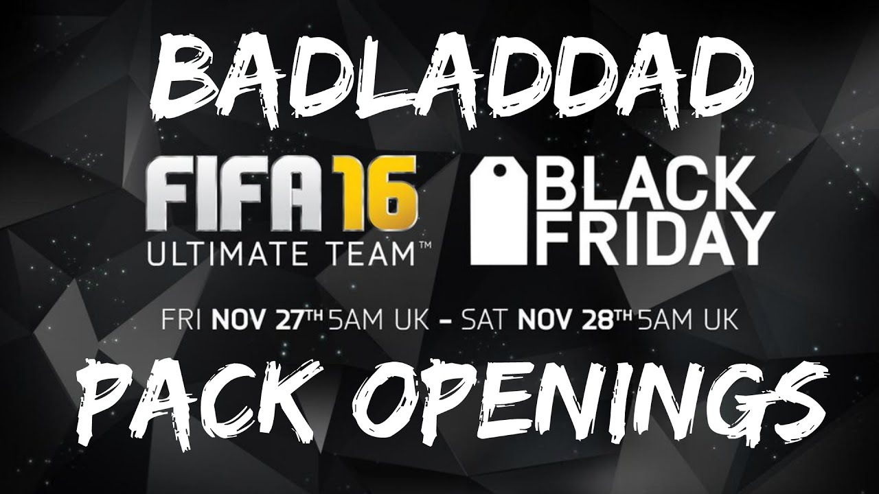 FIFA 16 Black Friday Pack Opening Mashup