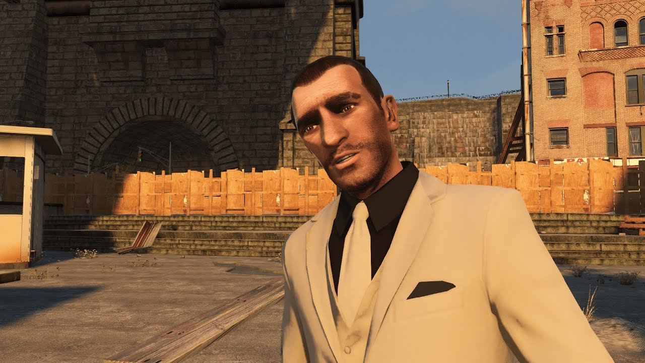 GTA IV - When characters try and scare Niko....