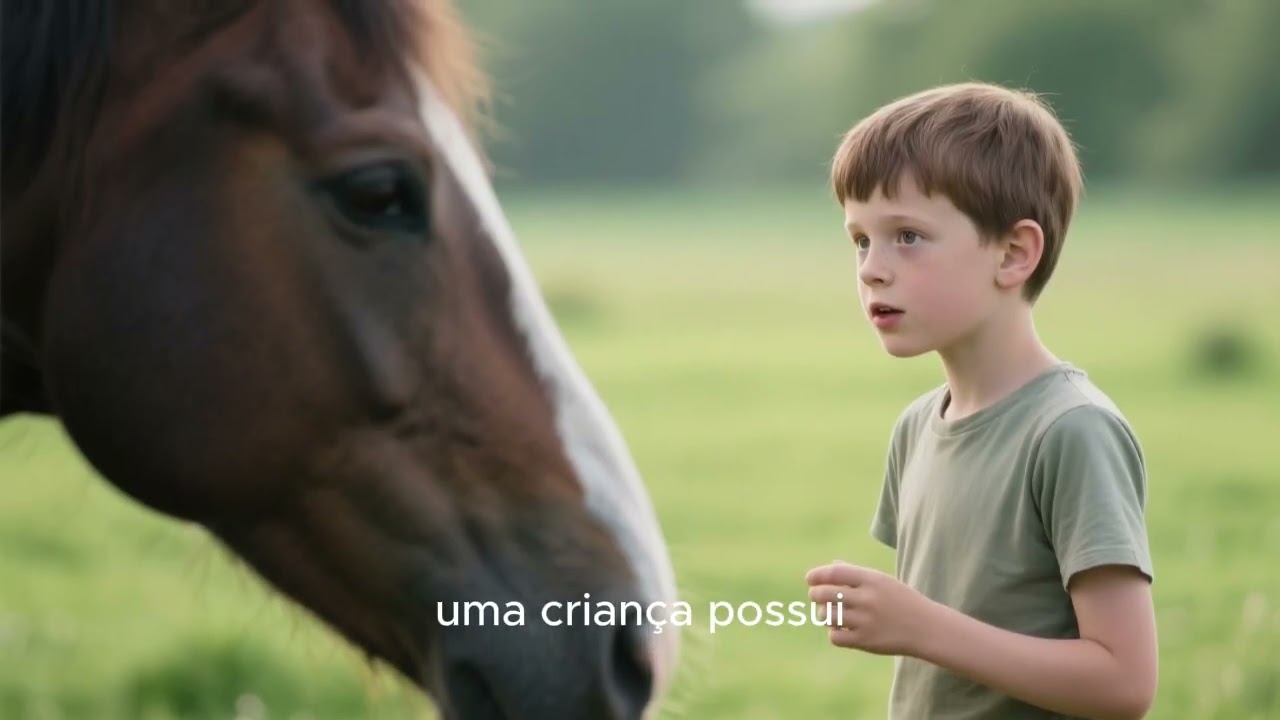 Depois de Anos Fora de Controle, Esse Cavalo Surpreende ao Escolher Um Menino