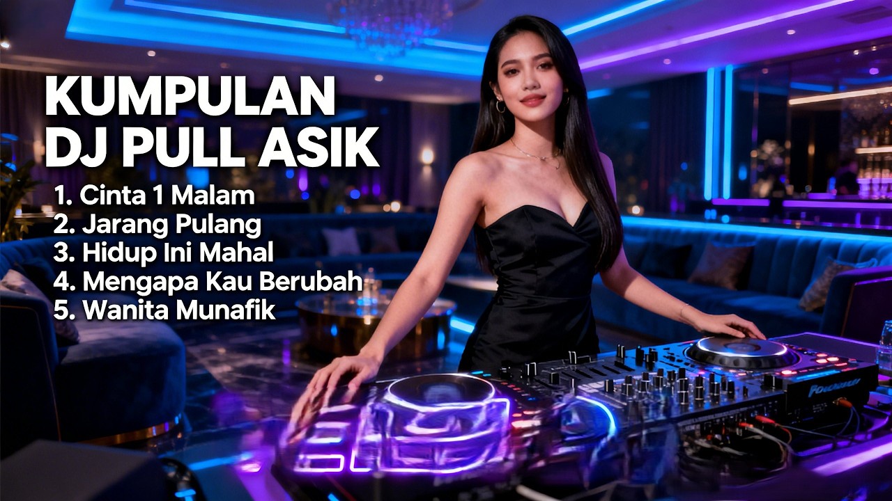 KUMPULAN DJ PULL ASIK FULL BASS 2026 🔥 Cinta 1 Malam & Wanita Munafik Versi DJ Nonstop