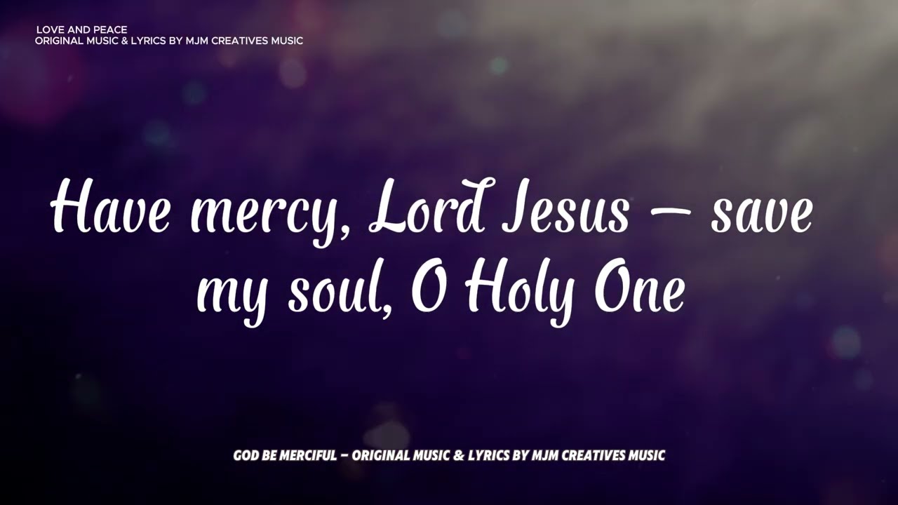 🎵 God Be Merciful To Me (A Sinner's Cry) - Emotional Worship Song