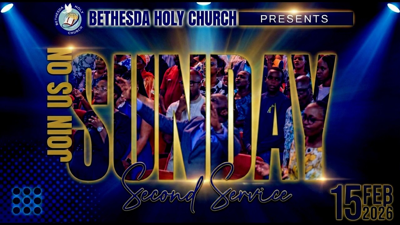 🔴LIVE : SUNDAY SECOND SERVICE ON 15/02/2026