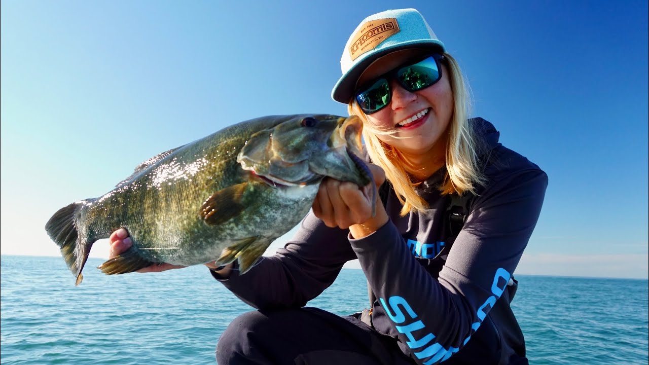 The Original Dropshot Bait does it Again!! (Smallmouth - Lake Simcoe)