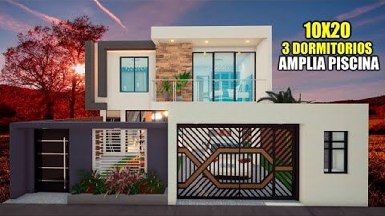 CASA DE DOS PISOS 10X20-3 DORMITORIOS AMPLIA PISCINA (RVL CASAS)