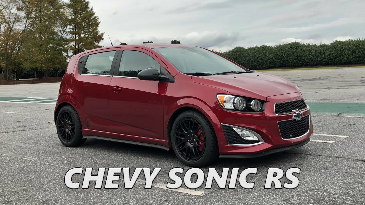 MODDED CHEVY SONIC RS REVIEW!! EXHAUST, INTAKE, & WHEELS!!