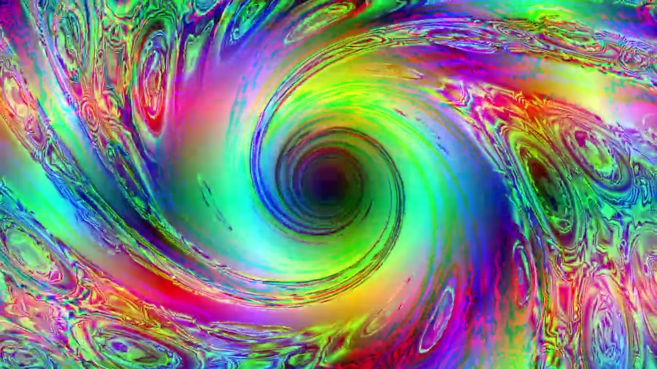 Abstract video synthesis loop 4K 60fps 300secs q1au 008