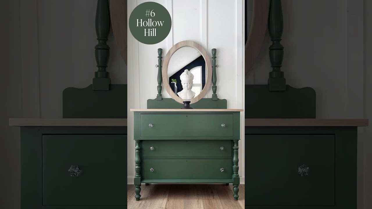 Top 10 chalk style paint colors for furniture and home decor makeovers 