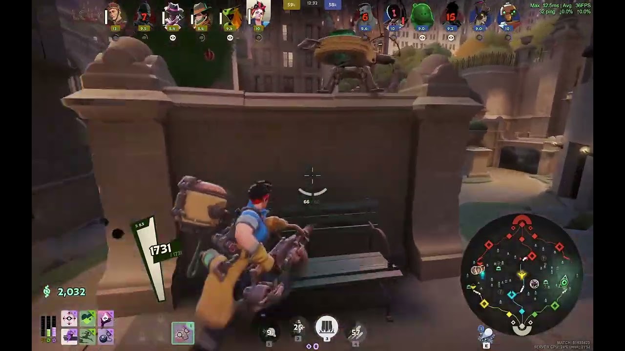 10 kills 14 assists 1 death - yoshi21 deadly full build - Deadlock - McGinnis
