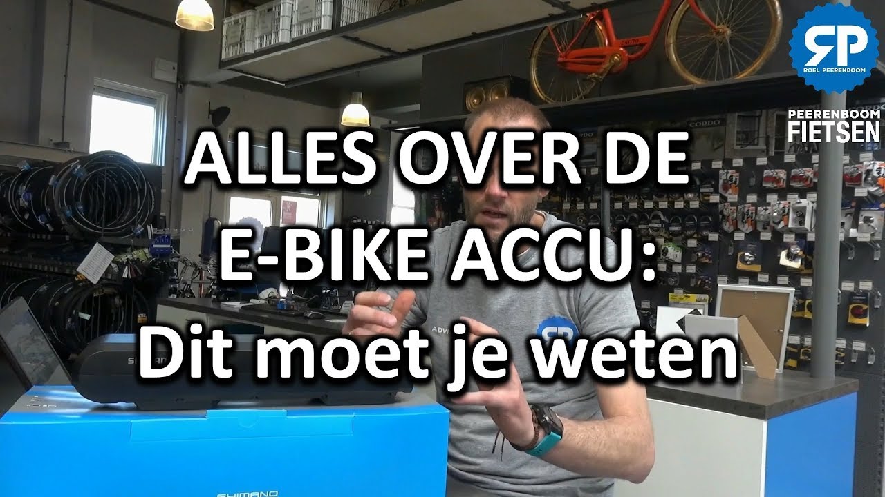 ALLES OVER DE E-BIKE ACCU: Dit moet je weten