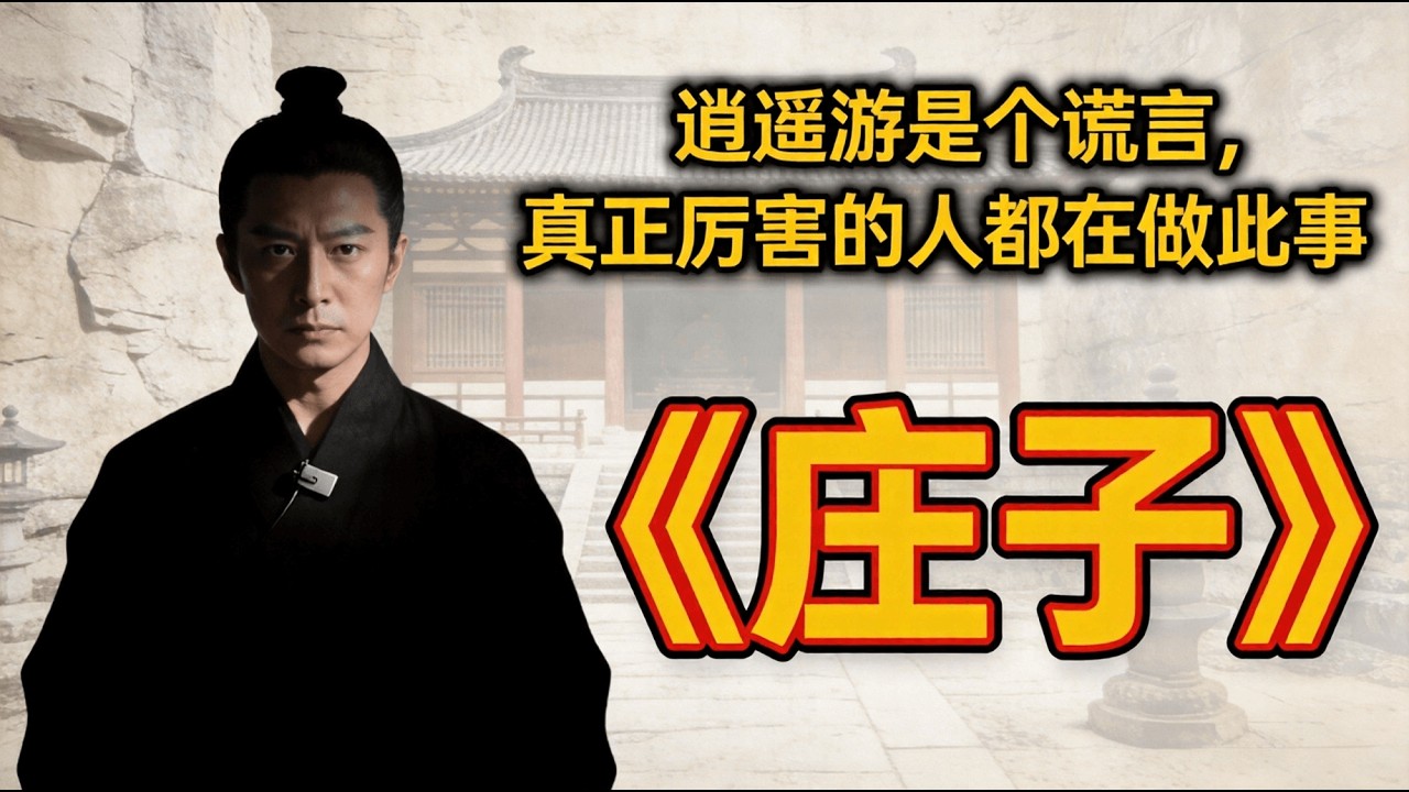 中华经典名著《庄子》精读，庄子逍遥游是个谎言？真正厉害的人都在做这件事。#哲学思维 #国学#人生感悟 #逍遥游