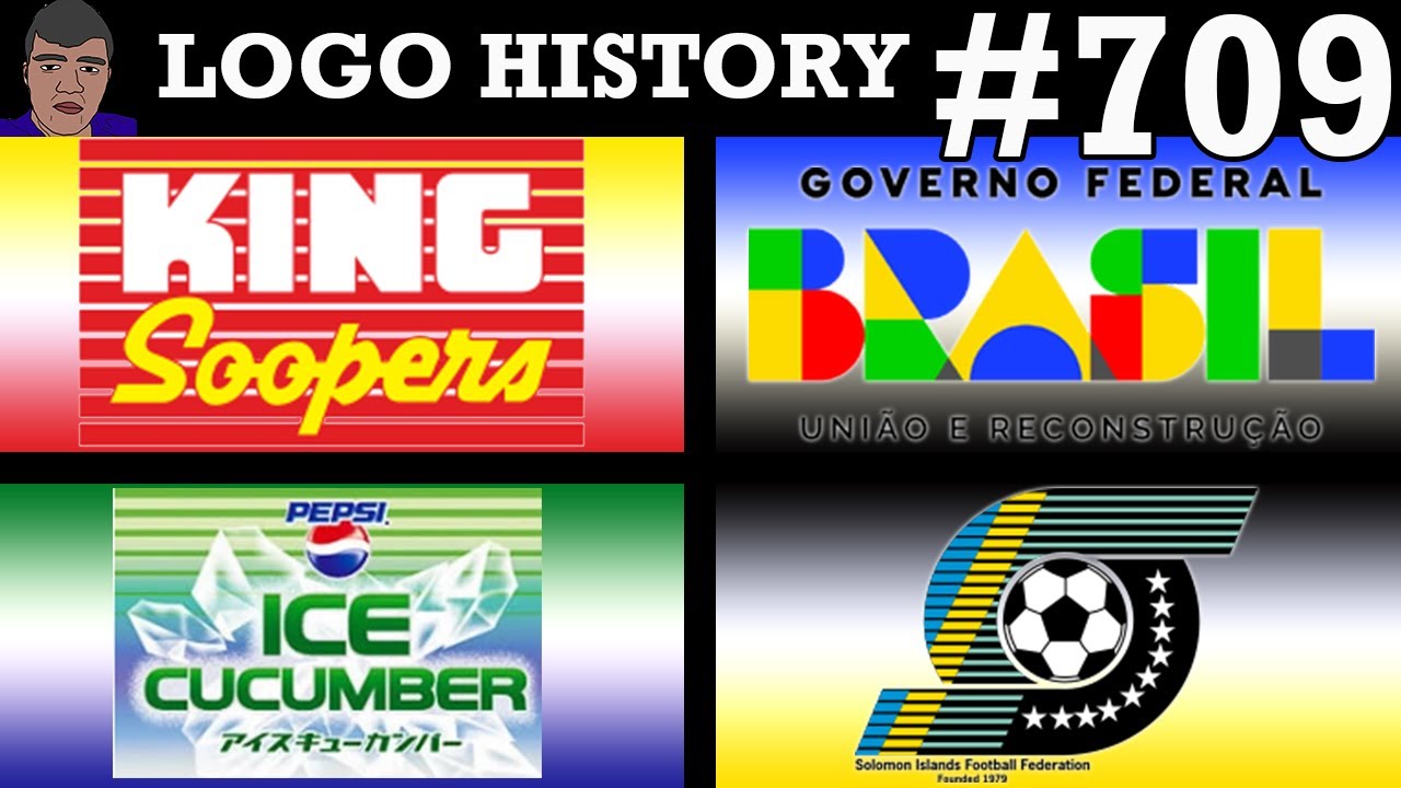 LOGO HISTORY #709 - King Soopers, Pepsi Ice Cucumber, Federal Government of Brazil & More...