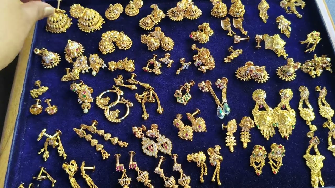 ஐம்பொன் நகைகள் | Stud |impon| ஒன்று கூட கொரியர் மூலம் வாங்கலாம் |Earrings| ☎️7305393504  