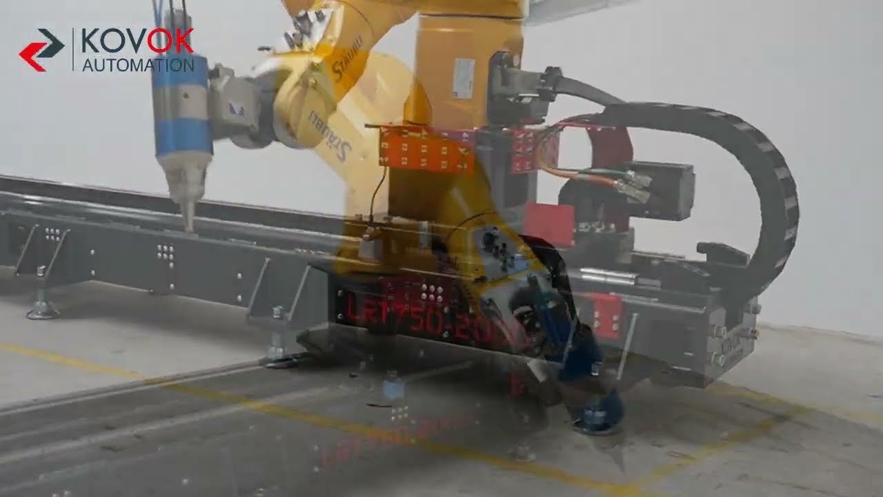 Linear robot track - STÄUBLI TX2-90
