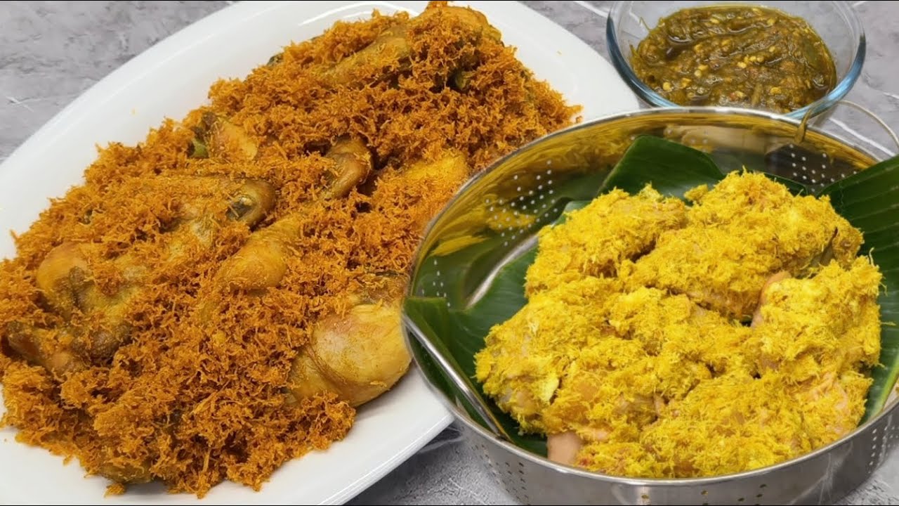 TERNYATA LEBIH ENAK, AYAM SERUNDENG METODE KUKUS