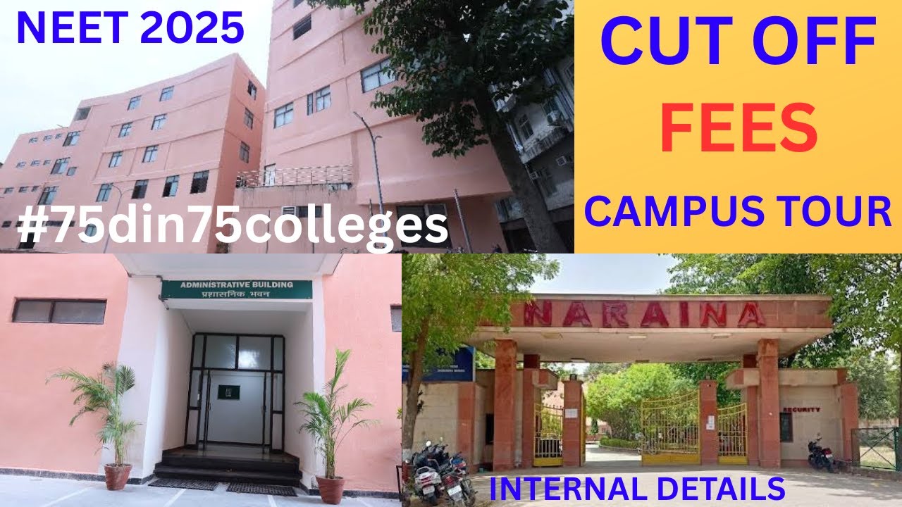 Naraina Medical College Kanpur || Internal Details , Cut Off , Fees || Campus Tour || Caring Doctor
