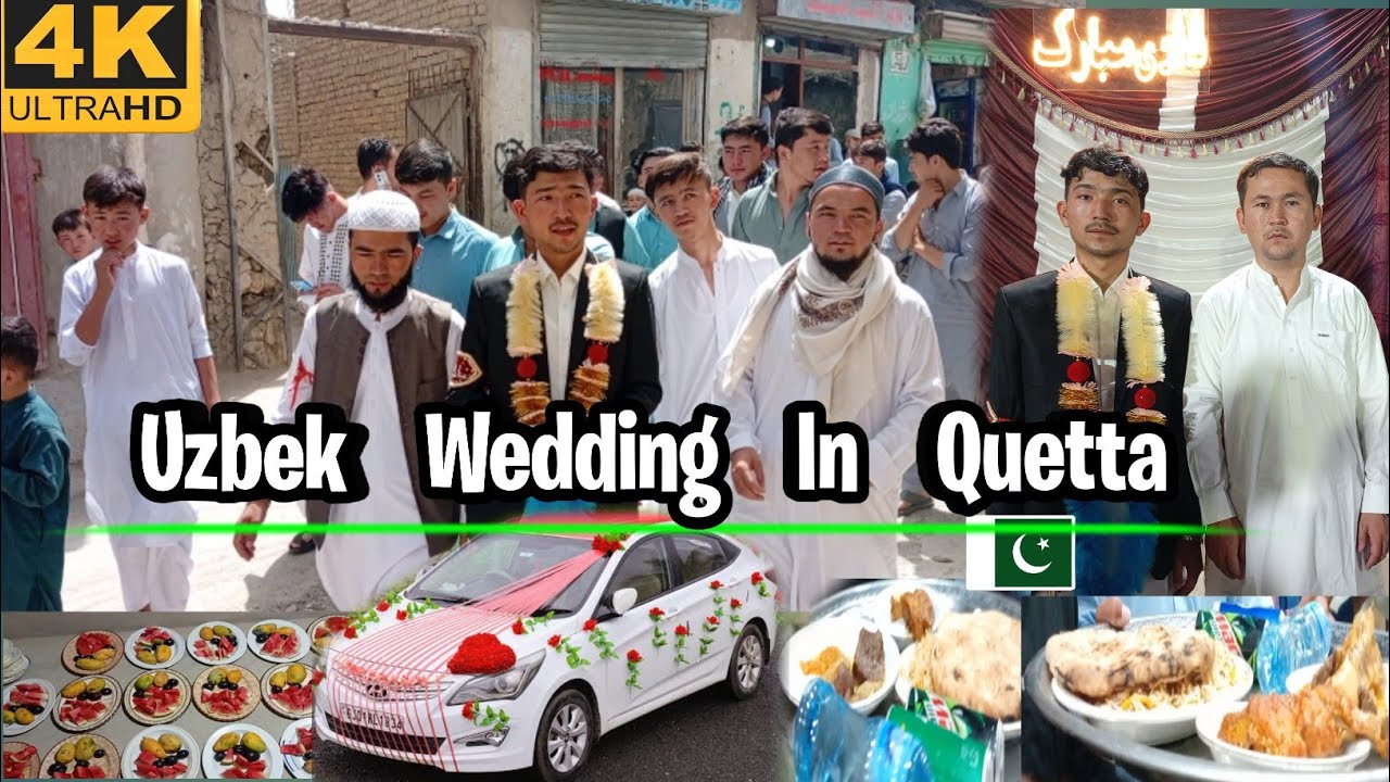 My nephew's wedding in quetta | traditional uzbek wedding
