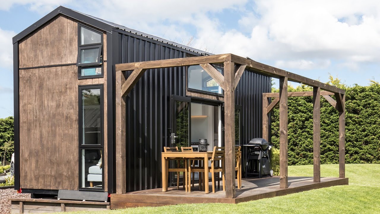 Incredibly Beautiful Bespoke Tiny House by  A D Building
