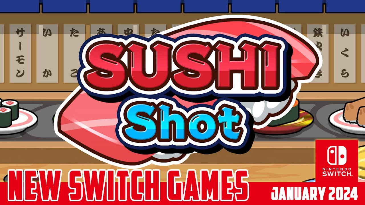 SUSHI Shot Gameplay Preview | New Switch Games
