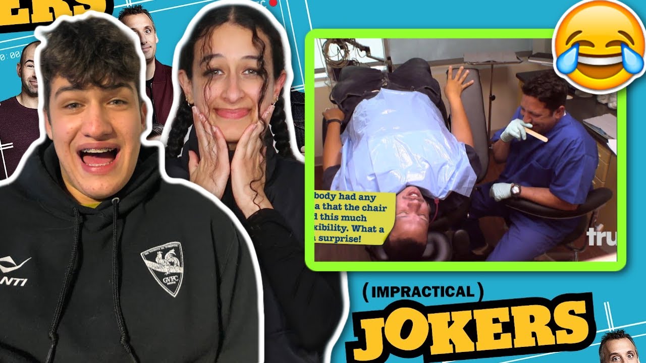 REACTING TO FUNNY IMPRACTICAL JOKERS CLIPS