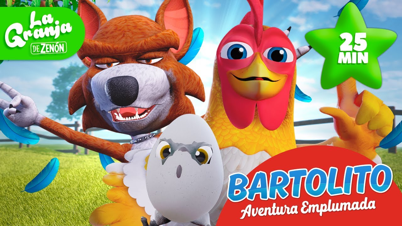 🐓 ¡BARTOLITO! 🐔 Una AVENTURA EMPLUMADA 🤪 DIVERSIÓN en la GRANJA | La Granja de Zenón