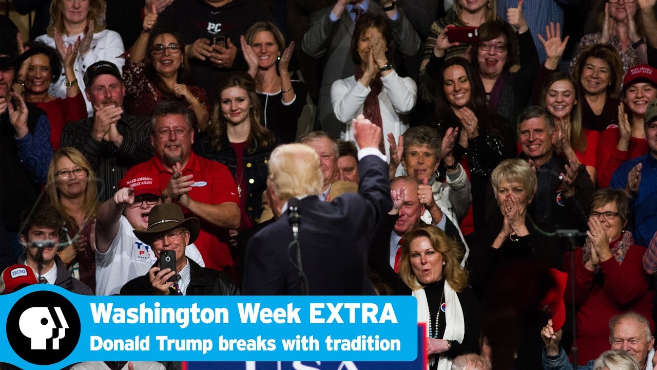 Donald Trump breaks with tradition on Twitter, media and diplomacy