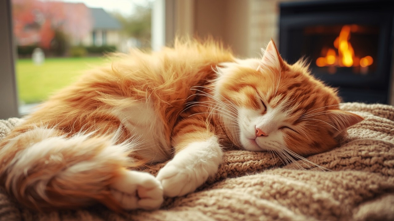 12 Hours of Cat Music 🌸 Best Soft Piano to Help Cats Sleep🎵 Music for Cats