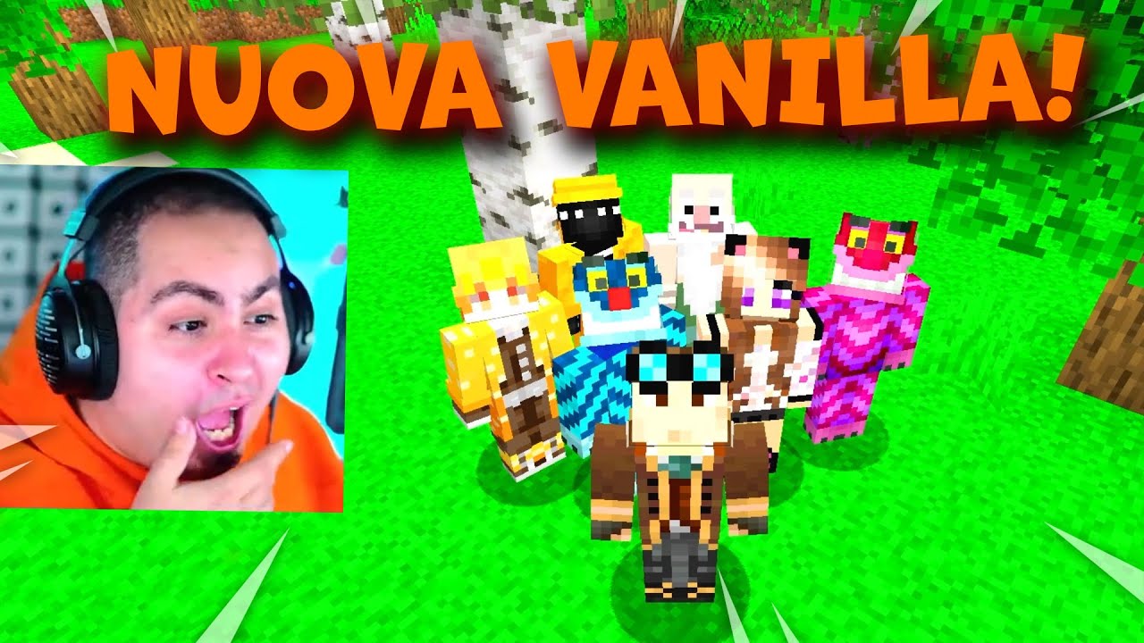 LYON INIZIA LA NUOVA VANILLA SU MINECRAFT IN LIVE!!