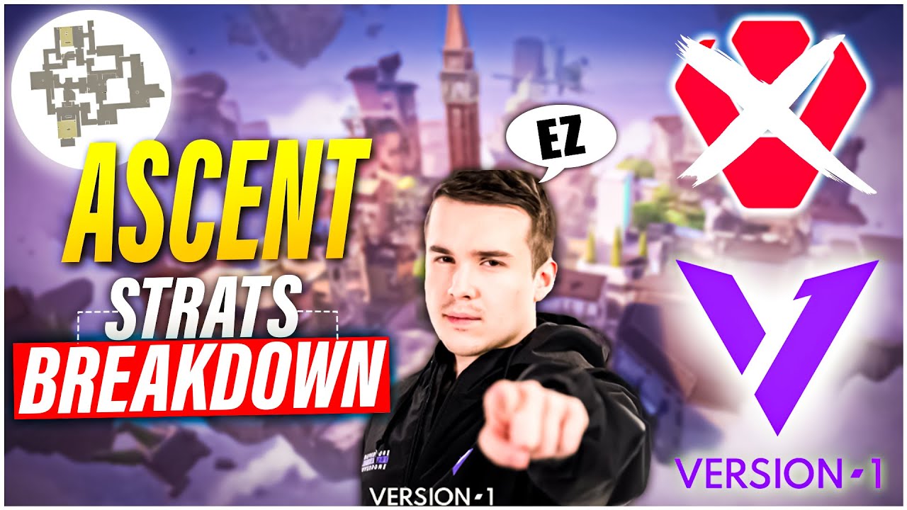 Professional Valorant Strategy - How Version 1 Defeated Sentinels on Ascent!