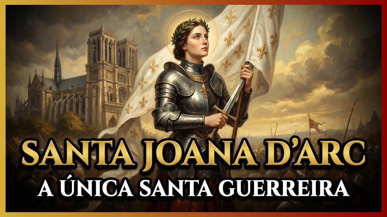 Ela Liderou Exércitos aos 17 anos e Virou Santa | Santa Joana D'Arc