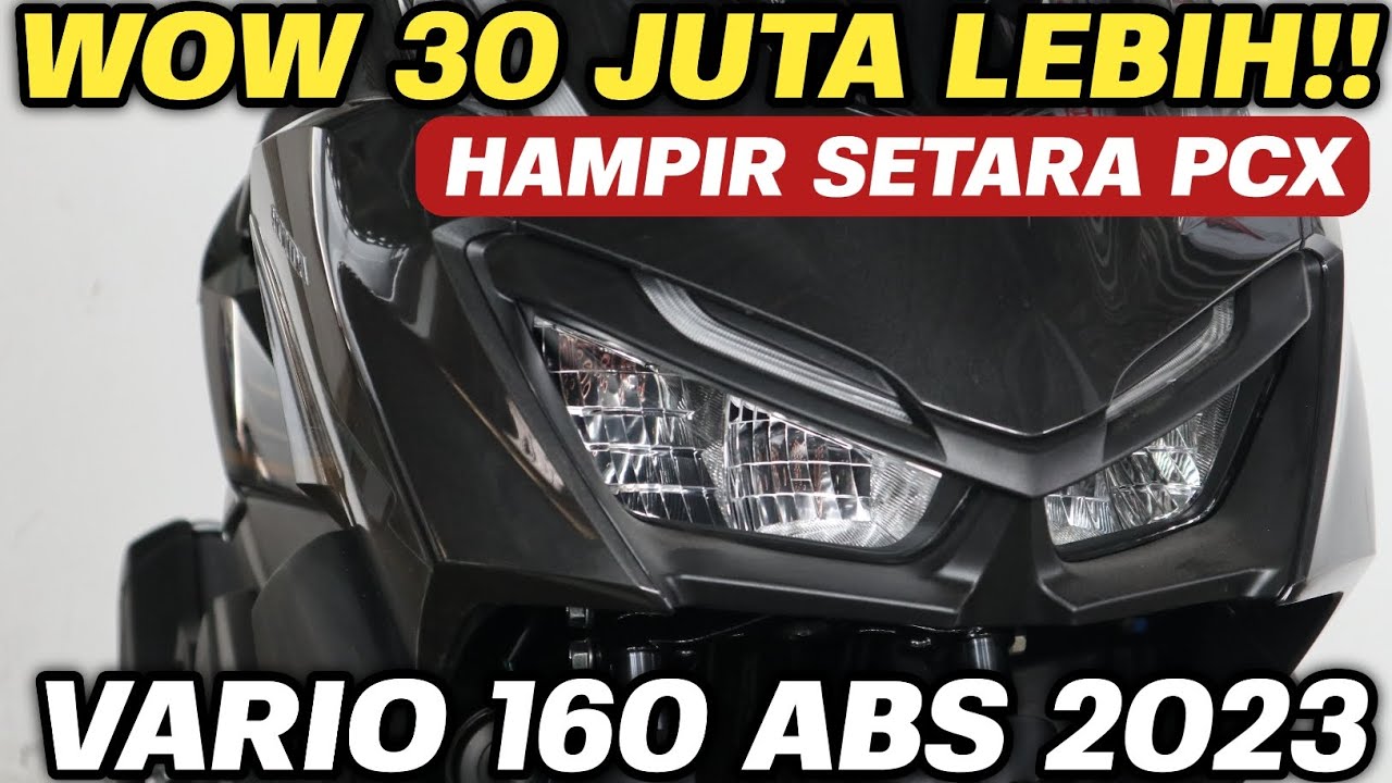 VARIO 160 TERBARU 2023 ABS ACTIVE BLACK