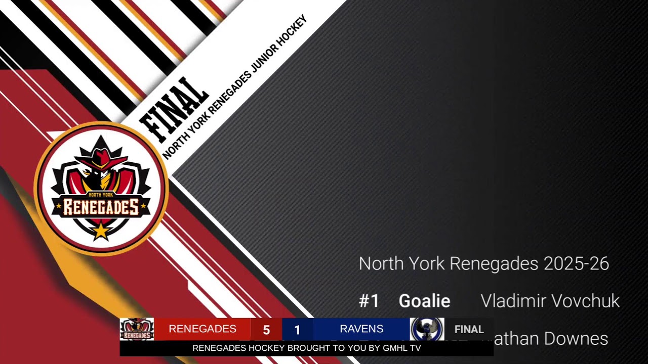 North York Renegades Hockey Club Live Stream