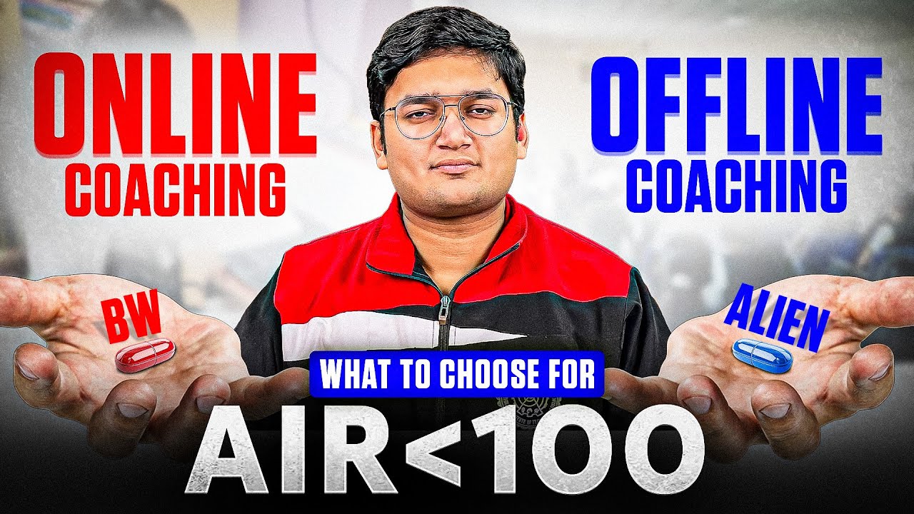 Online vs Offline Coaching for JEE : What to Choose? - Must Watch!! #iitjee